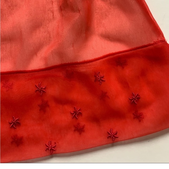 Vintage mid century scarf and matching glove set. - Picture 4 of 4